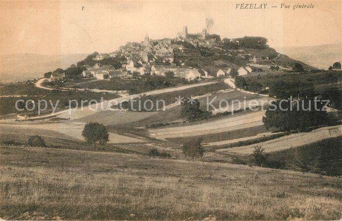 Vezelay Vue Generale