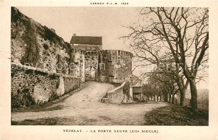 Vezelay La Porte Neuve XIIe siècle