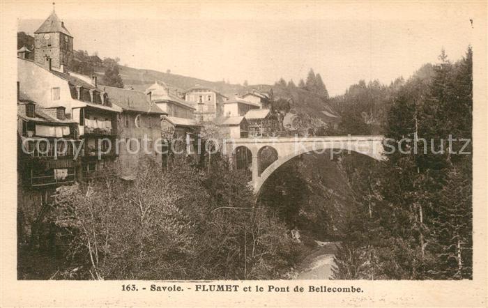Flumet Pont de Bellecombe