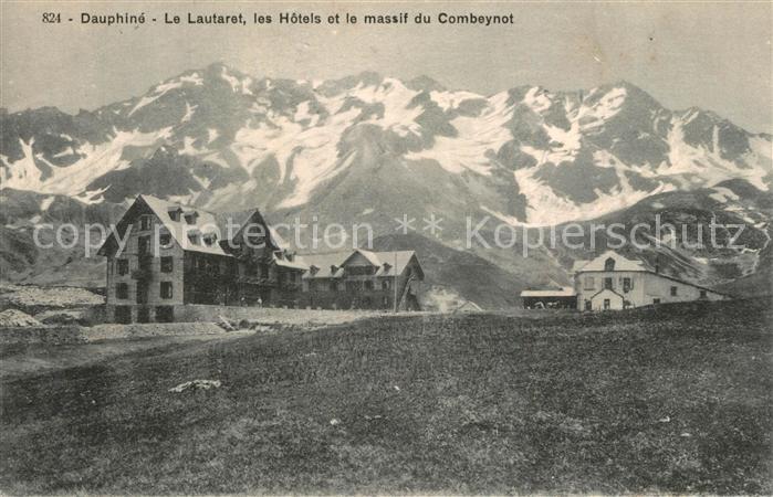 Col du Lautaret Les Hôtels et Massif du Combeynot Alpes Francaises