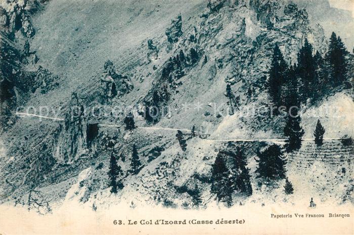 Col d Izoard Gebirgspass Franzoesische Alpen