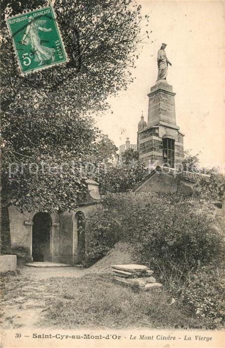 Saint-Cyr-au-Mont-d Or Mont Cindre la Vierge