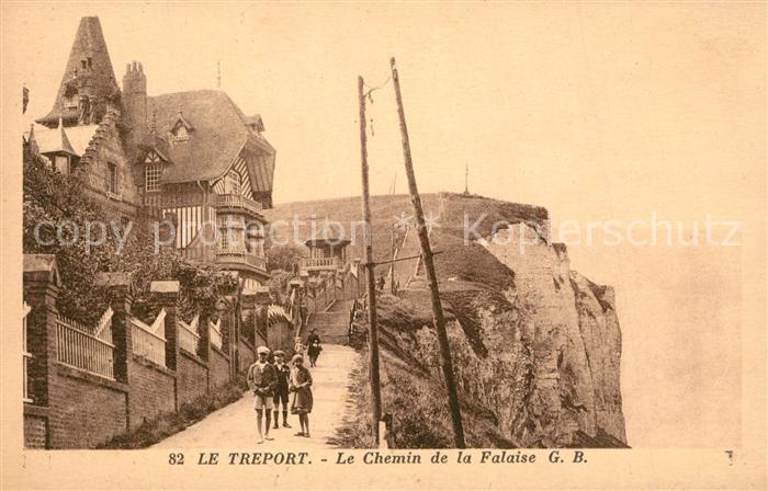 Le Treport Chemin de la Falaise