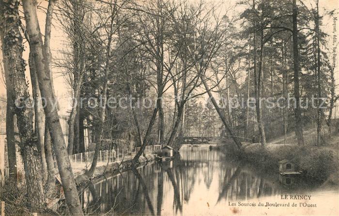 Le Raincy Les Sources du Boulevard de l'Ouest
