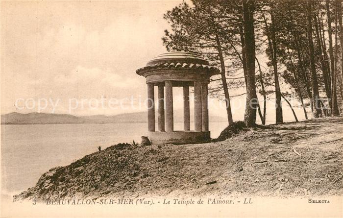 Beauvallon Grimaud Temple de l'Amour Côte d Azur