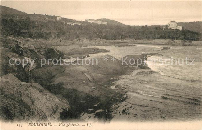 Boulouris Vue Generale Côte d Azur