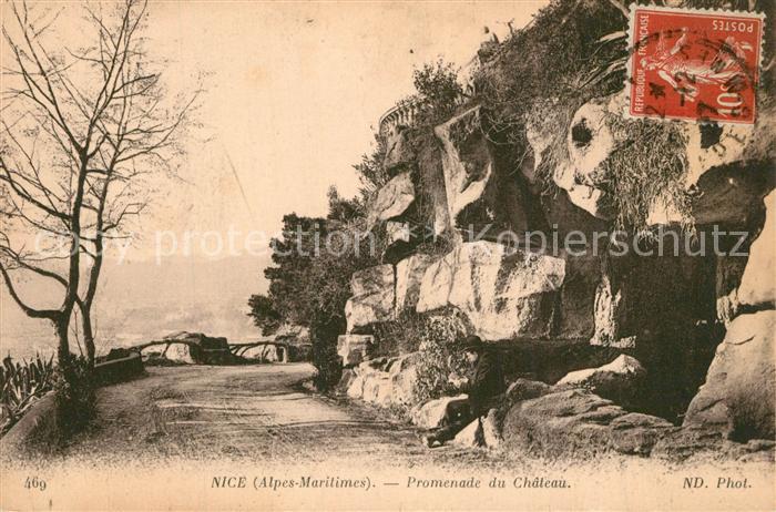 Nice Alpes Maritimes Promenade du Chateau