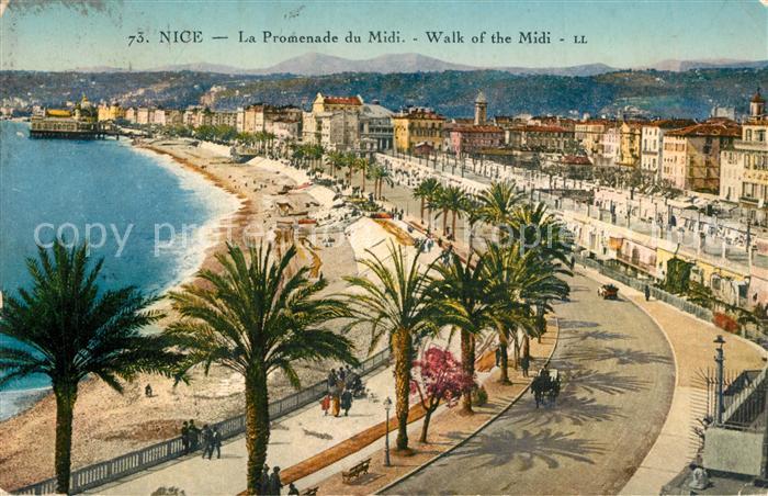 Nice Alpes Maritimes Promenade du Midi Côte d Azur