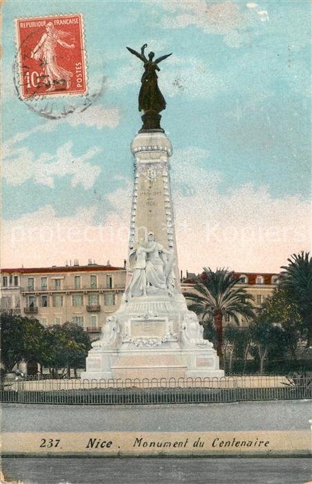 Nice Alpes Maritimes Monument du Centenaire