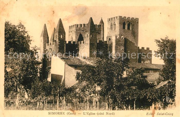 Simorre Eglise côté Nord