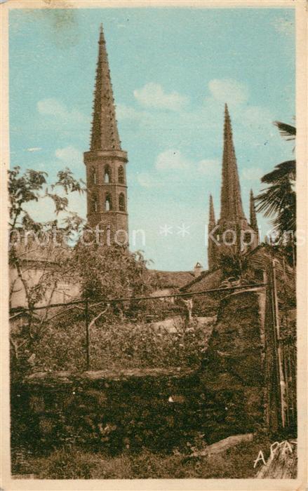 Marciac Les deux clochers