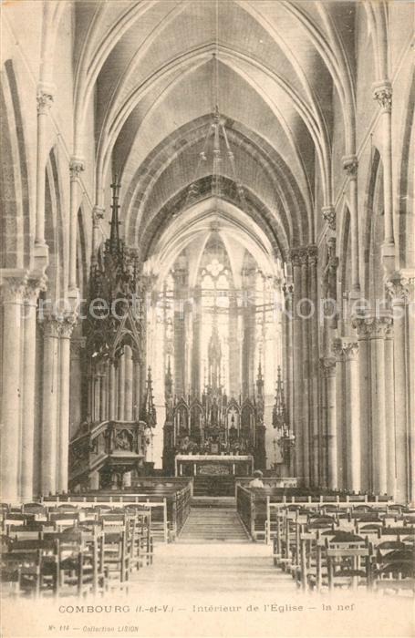 Combourg Intérieur de l'Eglise