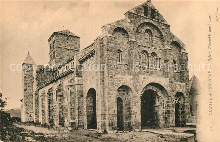 Chatel-Montagne Eglise Monument historique