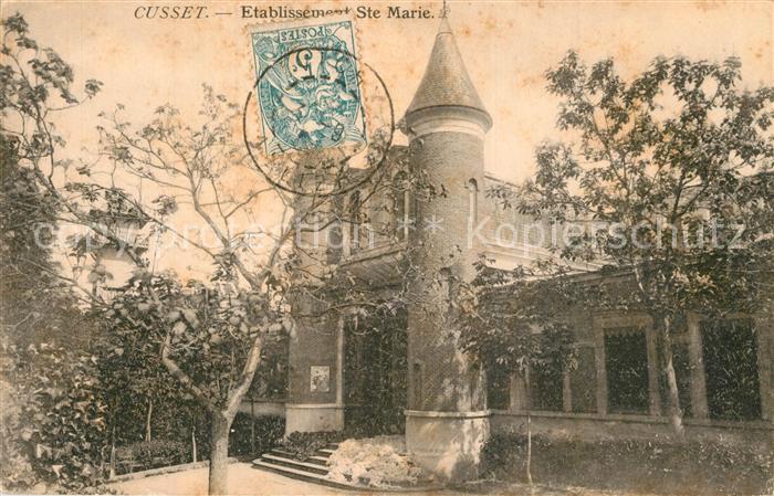 Cusset Allier Etablissement Sainte Marie