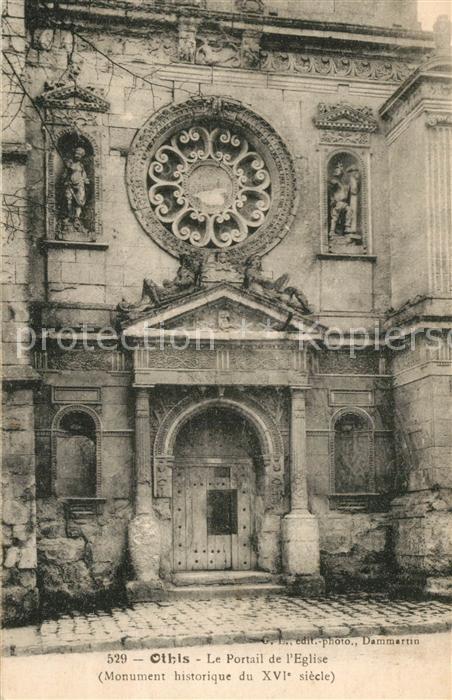 Othis Portail de l'Eglise Monument historique