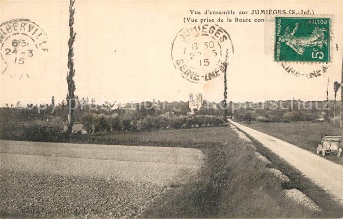 Jumieges Vue d ensemble