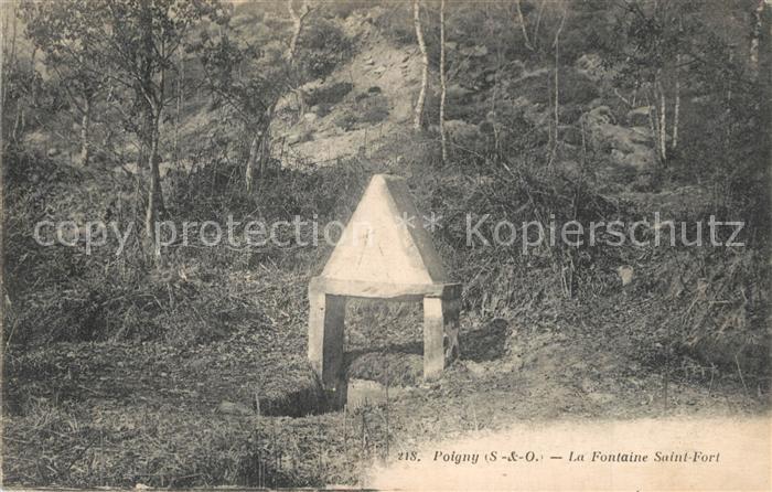 Poigny-la-Foret La Fontaine Saint Fort