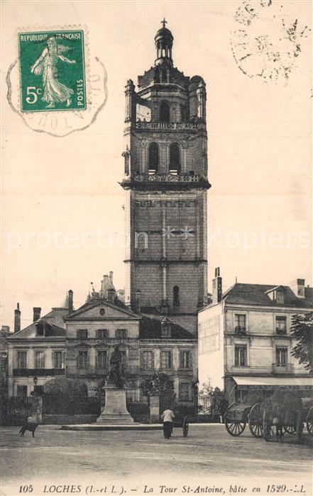 Loches Indre et Loire La Tour St Antoine