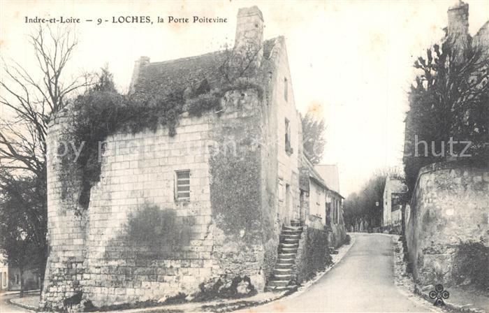 Loches Indre et Loire la Porte Poitevine