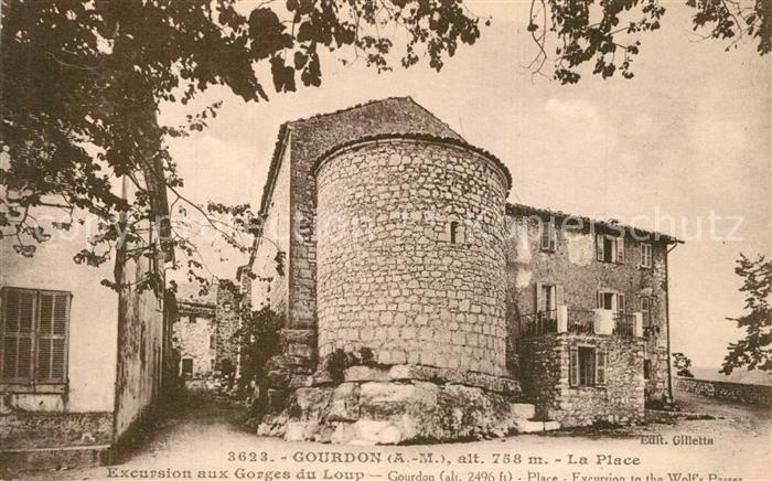 Gourdon Alpes-Maritimes La Place Excursion aux Gorges du Loup