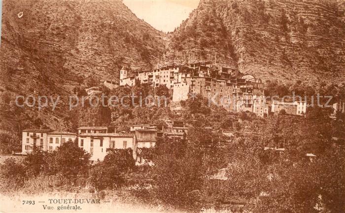 Touet-sur-Var Vue generale