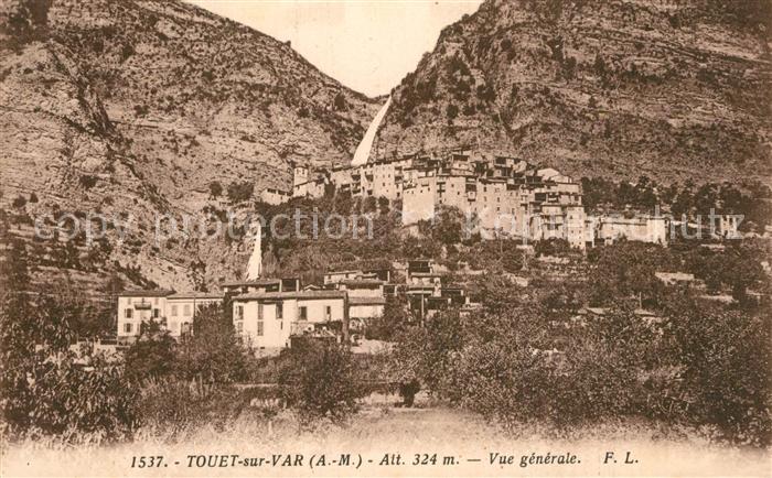 Touet-sur-Var Vue generale