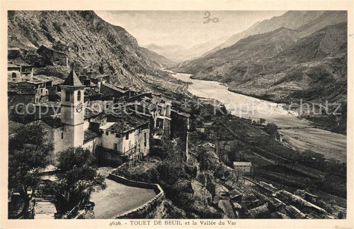 Touet de Beuil et la Vallee du Var