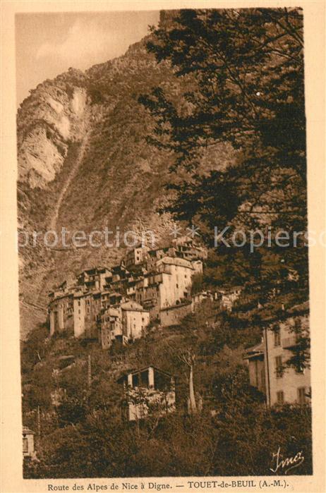 Touet de Beuil Route des Alpes de Nice a Digne