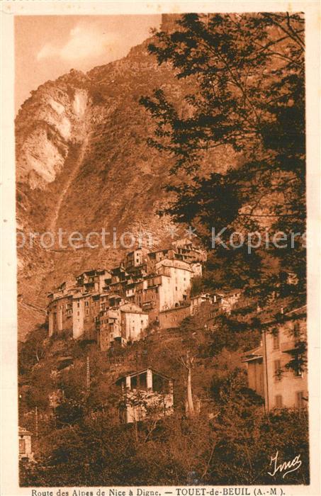 Touet de Beuil Route des Alpes de Nice a Digne
