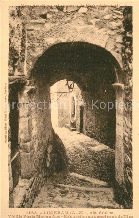 Luceram Vieille Porte Moven Age Excursion aux environs de Nice