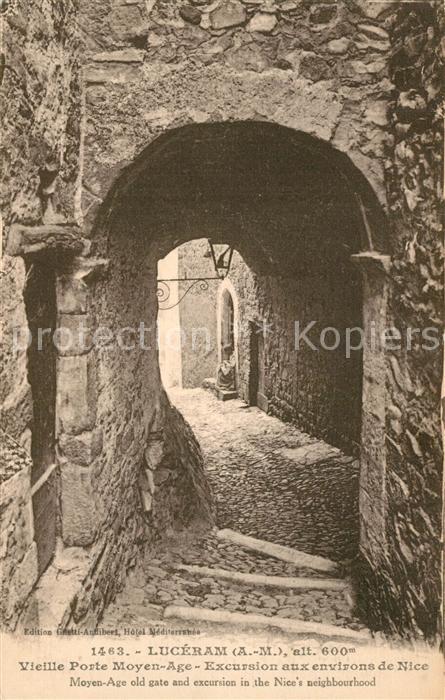 Luceram Vieille Porte Moyen Age Excursion aux environs de Nice