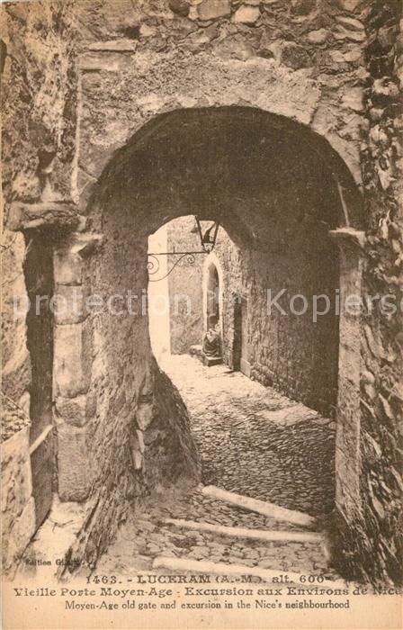Luceram Vieille Porte Moyen Age Excursion aux environs de Nice