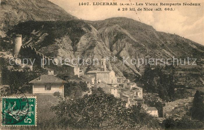 Luceram Les Vieux Remparts feodaux