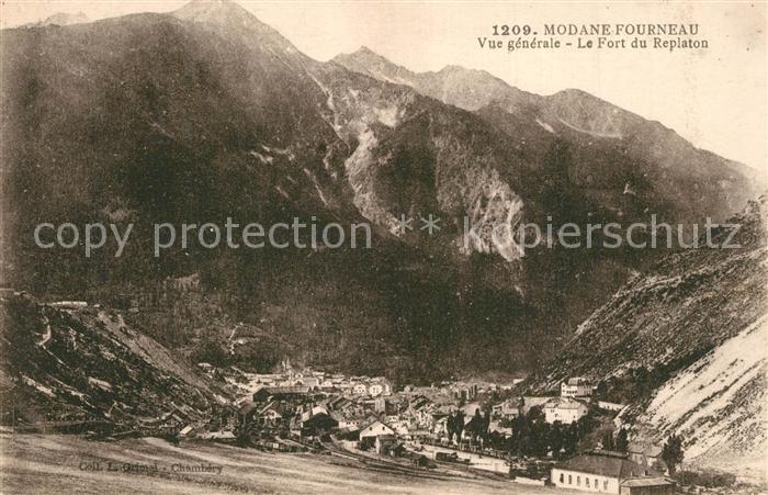 Fourneaux Modane Vue generale Le Fort du Replaton