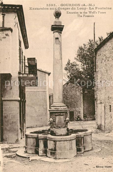 Gourdon Alpes-Maritimes Excursion aux Gorges du Loup La Fontain