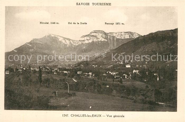 Challes-les-Eaux Vue generale