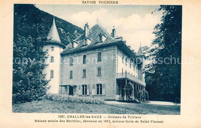 Challes-les-Eaux Chateau de Triviers