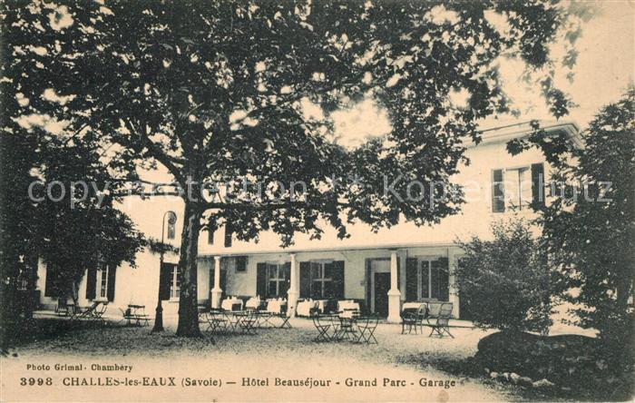Challes-les-Eaux Hotel Beausejour Grand Parc Garage