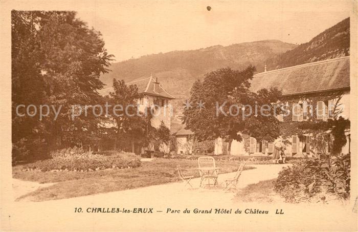 Challes-les-Eaux Parc du Grand Hotel du Chateau