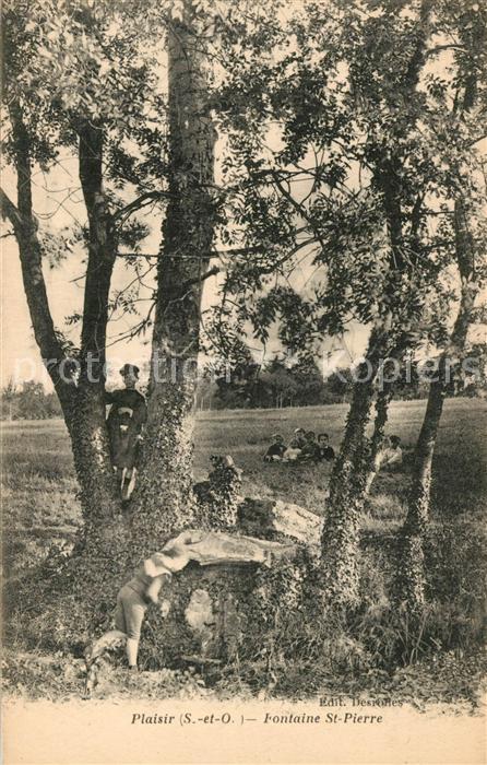 Plaisir Fontaine St Pierre