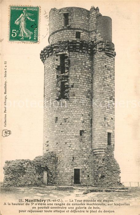 Montlhery La Tour possede six etages