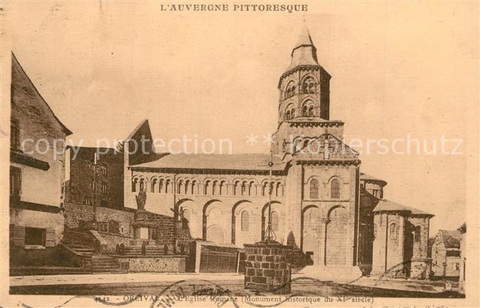 Orcival Eglise Romane