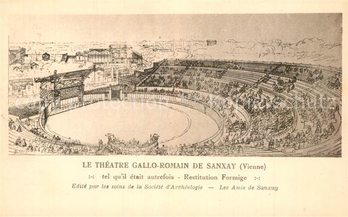 Sanxay Le Theatre Gallo Romain de Sanxay