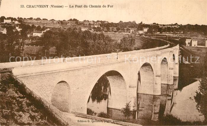 Chauvigny Le Pont du Chemin de Fer