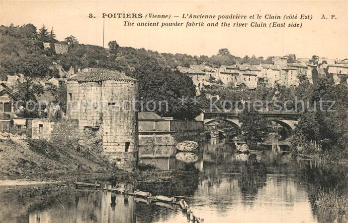 Poitiers 86 Ancienne poudriere et le Clain