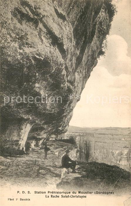 Dordogne Station Prehistorique du Moustier La Ro