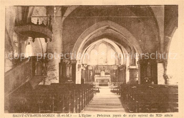 Saint-Cyr-sur-Morin Eglise Precieux joyau de style ogival