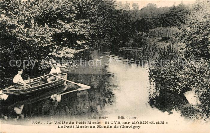 Saint-Cyr-sur-Morin Le Petit Morin au Moulin de Chavigny