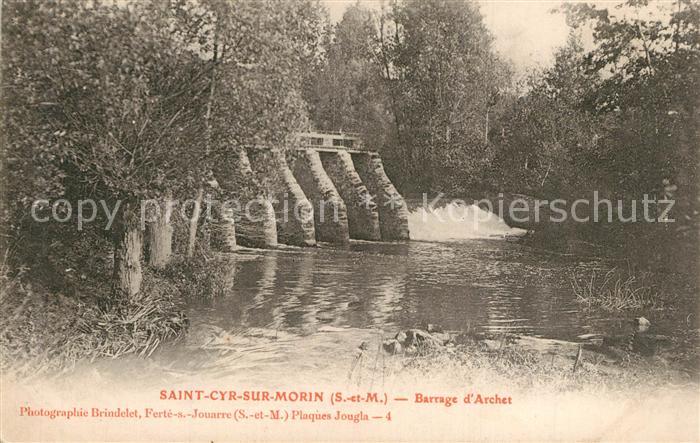 Saint-Cyr-sur-Morin Barrage d Archet