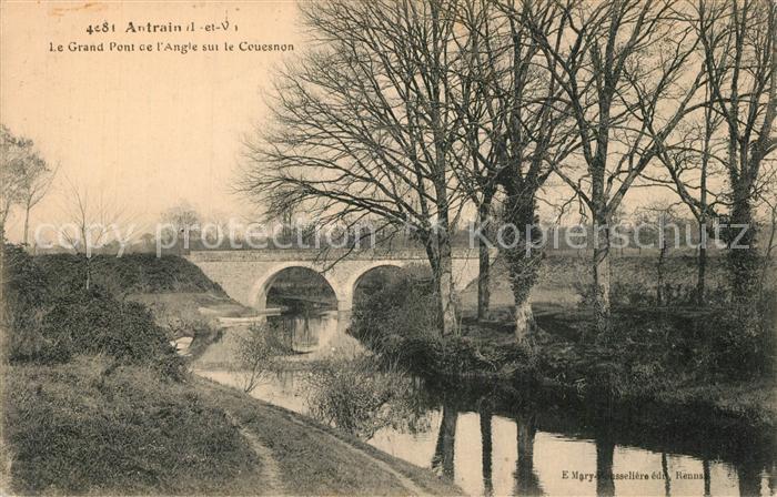 Antrain Le Grand Pont ce l’Angle sur le Couesnon